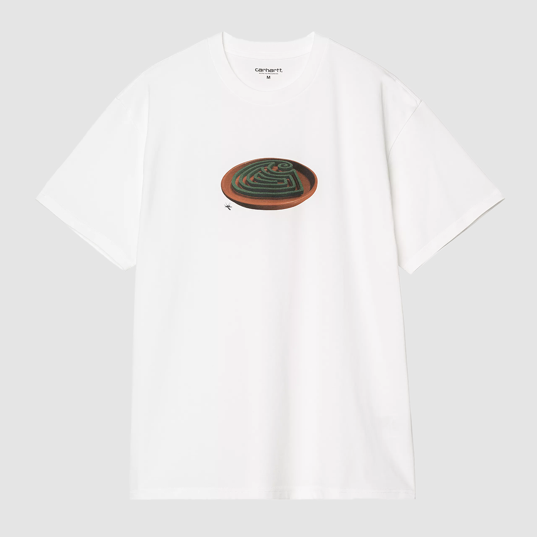 S/S Spiral T-Shirt White
