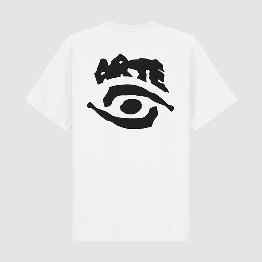 Eye Print T-Shirt White