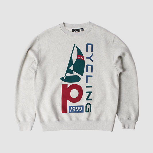 Sail Bike Crew Sweat heather Grey