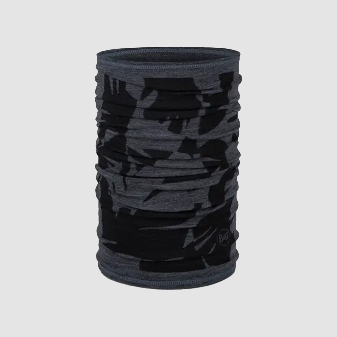 Tour de Cou Merino Lightweight Prints Ryca L Graphite