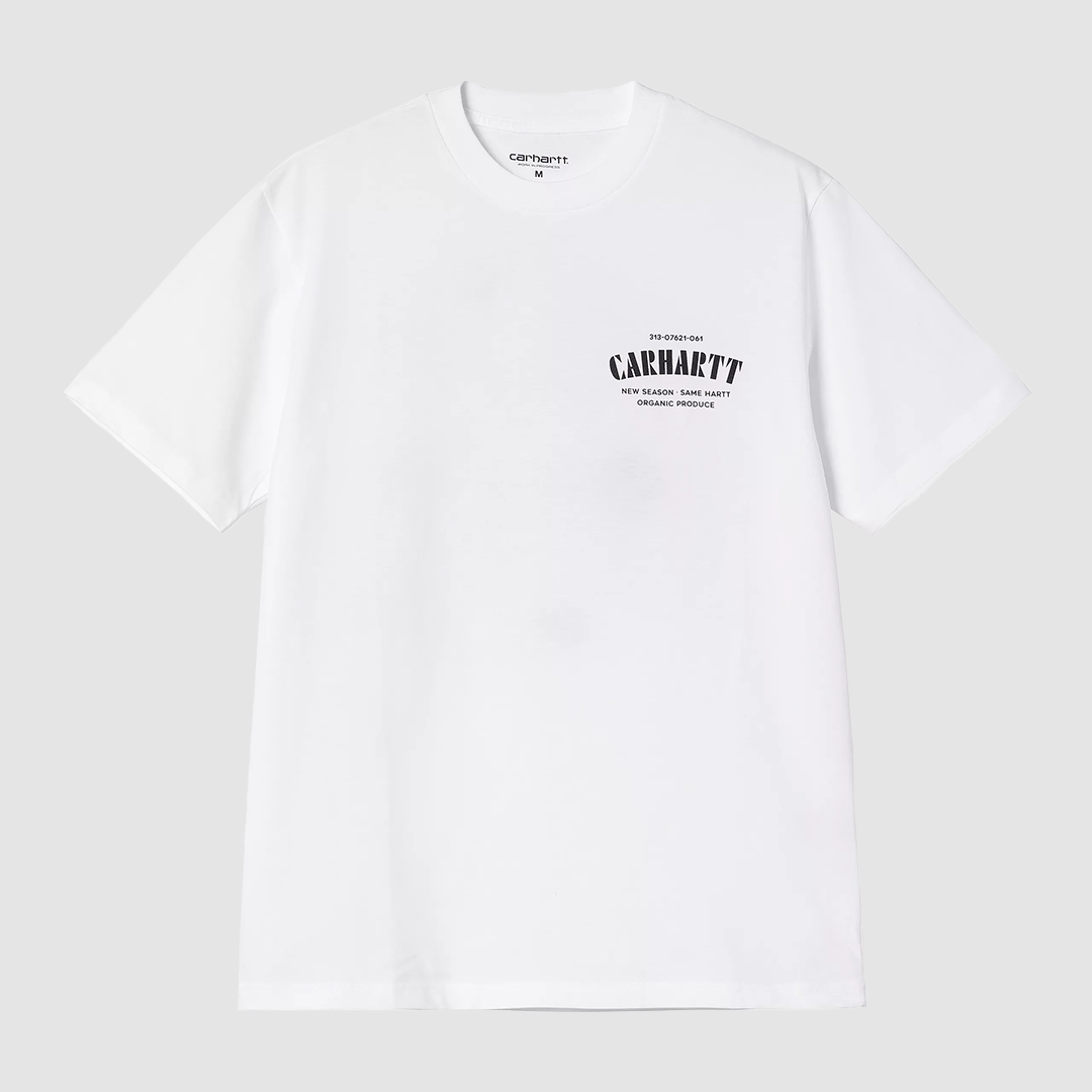 S/S Catalogue C logo T-Shirt White