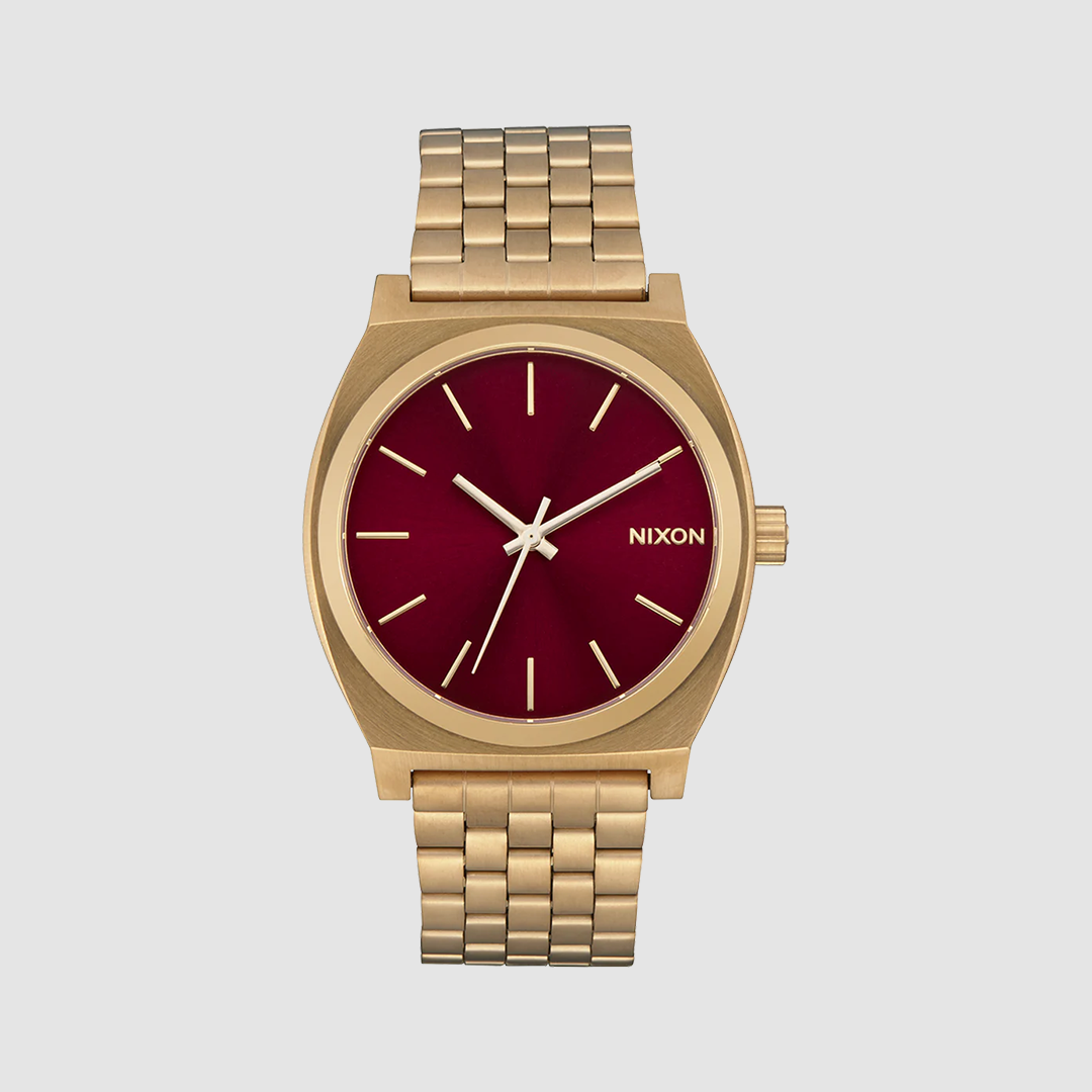 Time Teller Gold / Oxblood Sunray