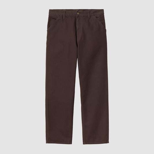 Simple Pant Tobacco Rinsed