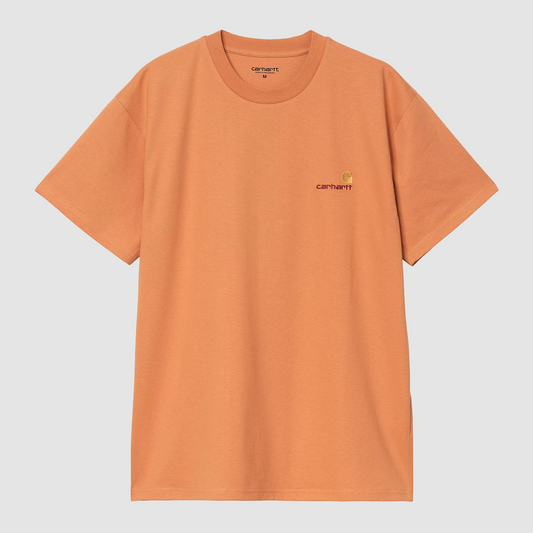 S/S American Scrip T-Shirt Redhaven