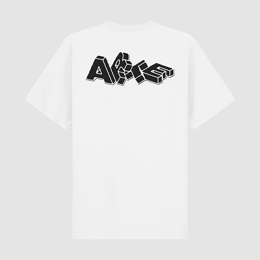 Blocks Print T-Shirt White
