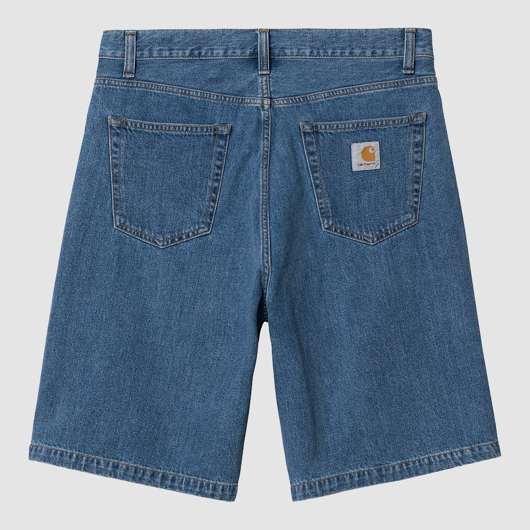 Landon Short Blue Heavy Stone Washed