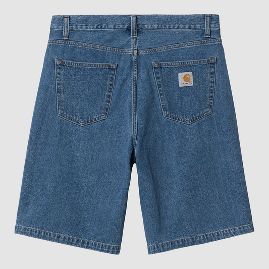 Landon Short Blue Heavy Stone Washed