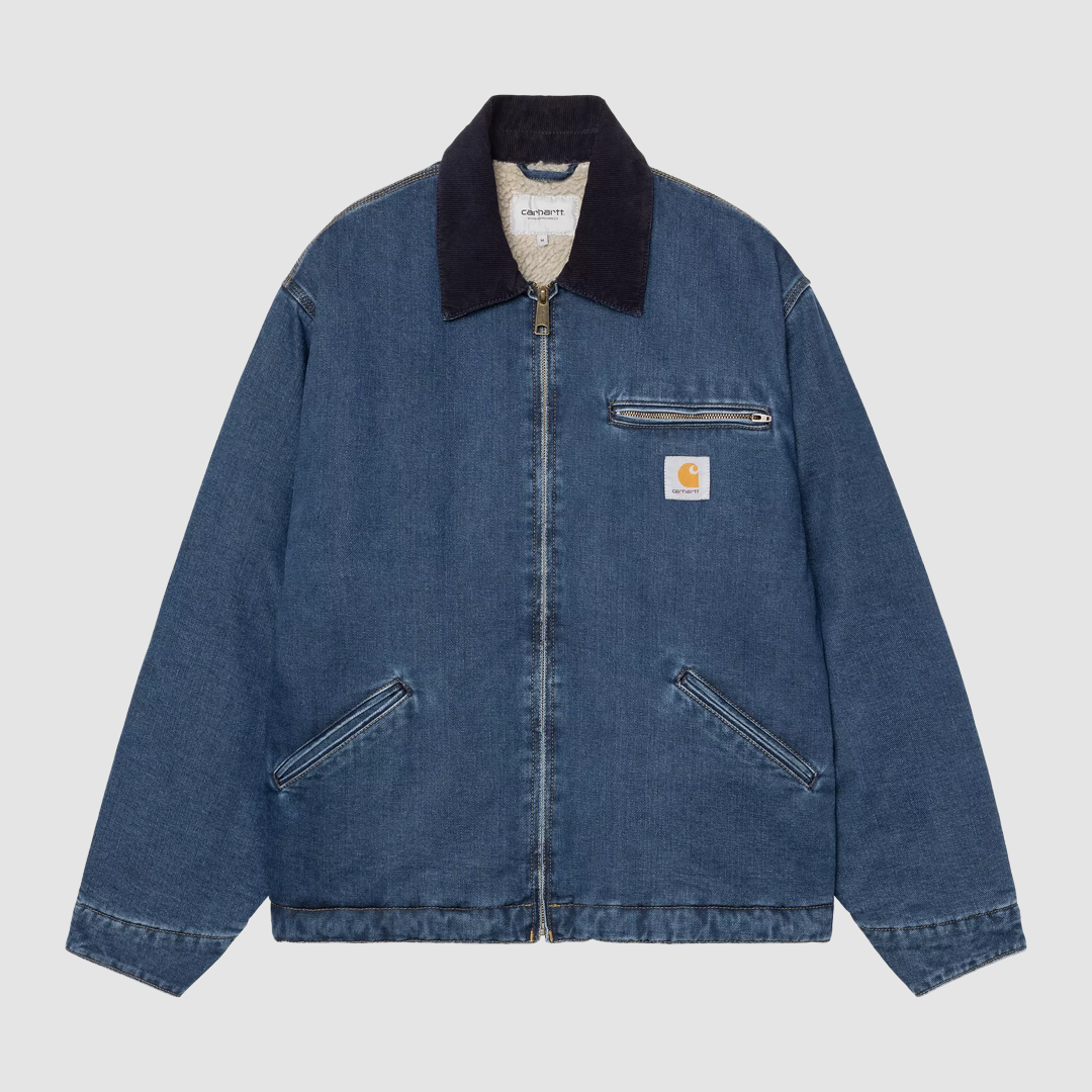 OG Detroit Jacket Blue / Dark Navy stone washed