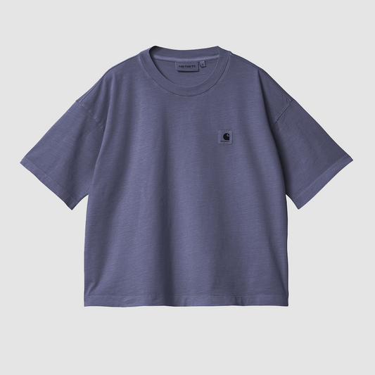 W' S/S Nelson T-Shirt Aura Garment Dyed