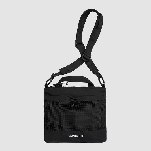 Irwin Shoulder Bag Black / Black / White