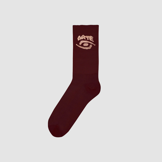 Eye Socks Bordeaux