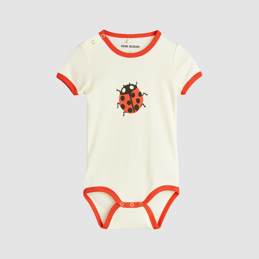 Ladybugs SS Body Offwhite