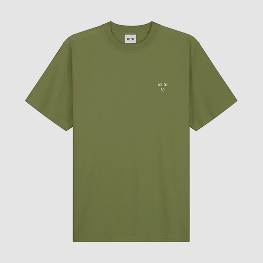 Arte Heart T-Shirt Green
