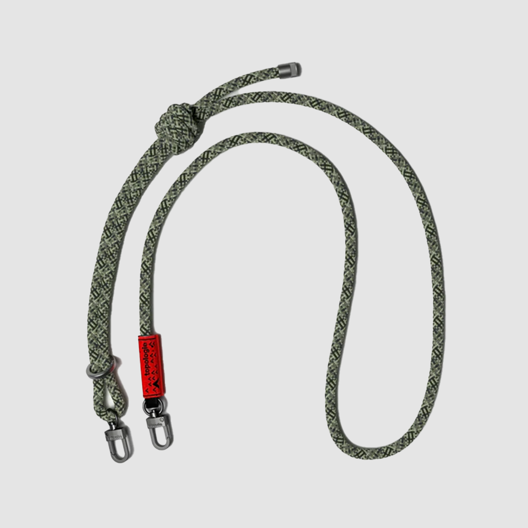 Topologie 8.0mm Rope Strap Olive Camouflage