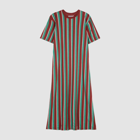 Striped Midi Dress