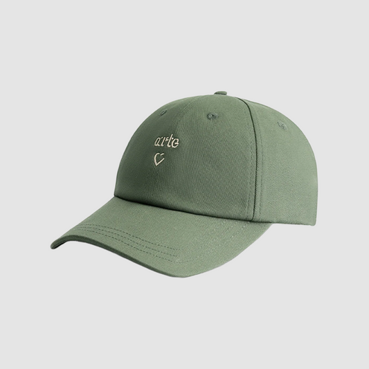 Heart Logo Cap Green