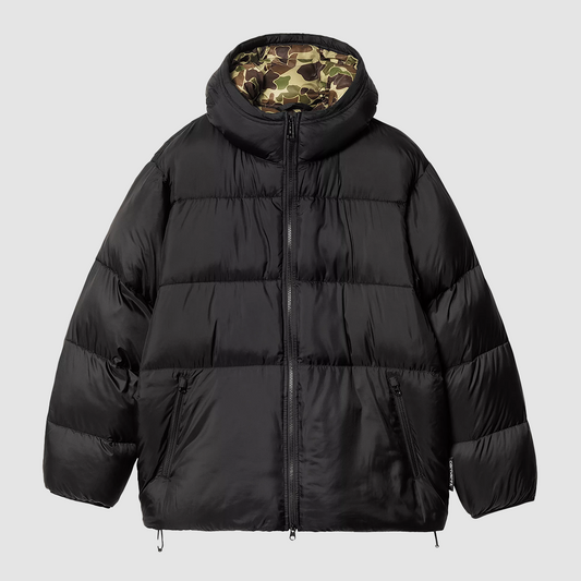 Toronto Jacket Black / Camo Duck Green