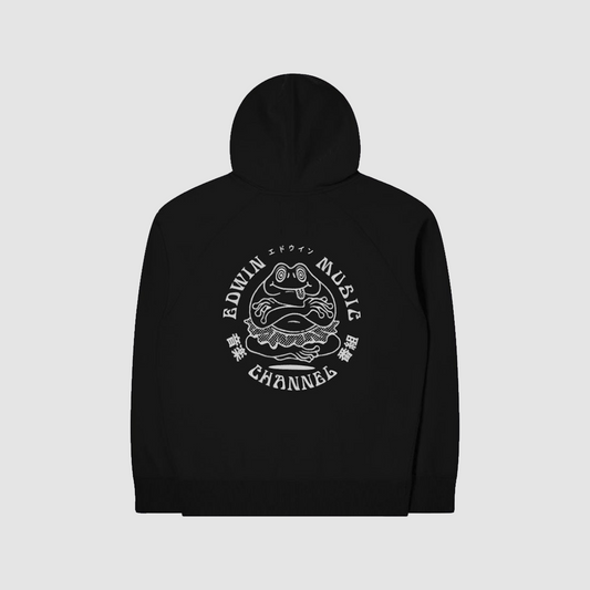 Edwin Music Channel Hoodie Sweat Black