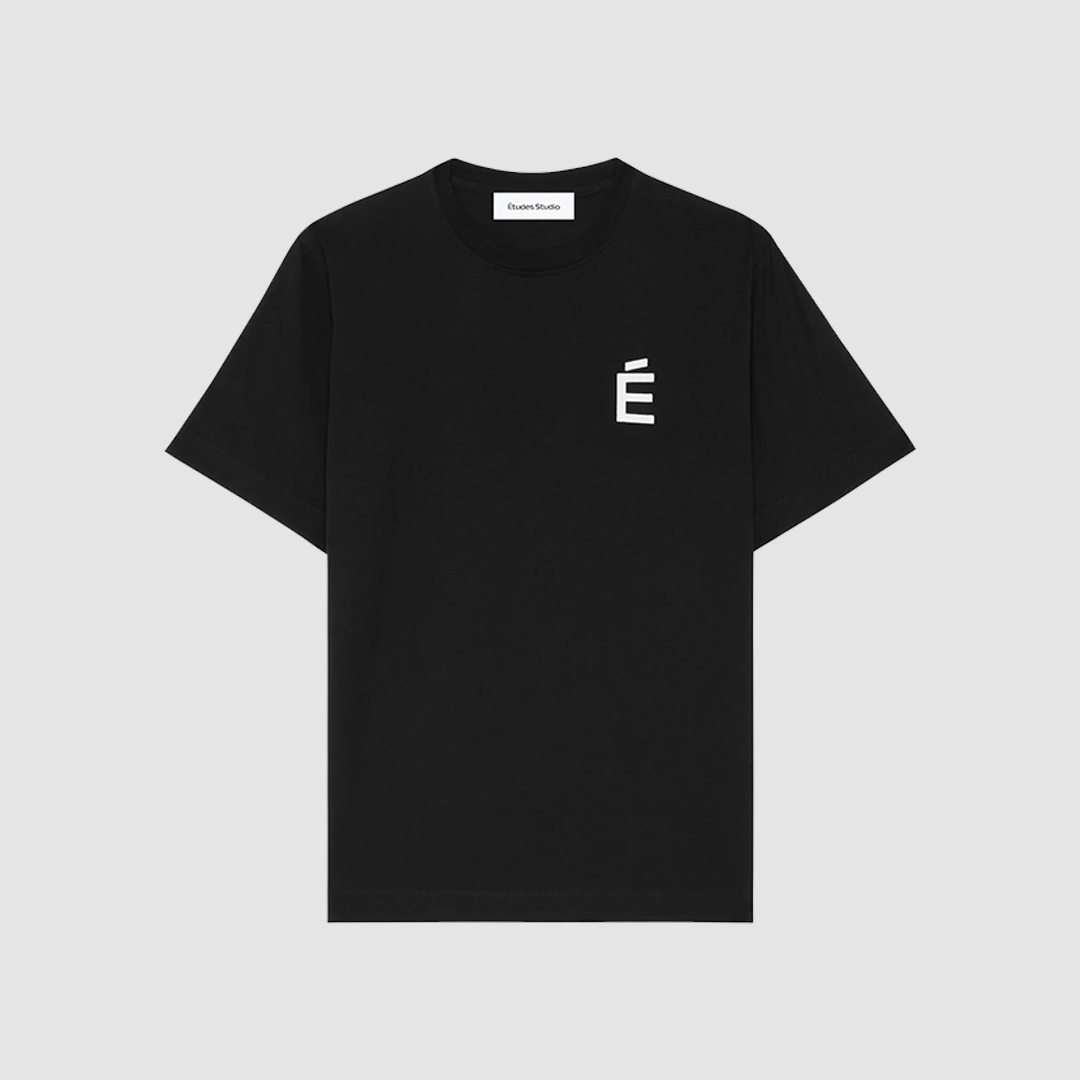 Regular T-Shirt E Black