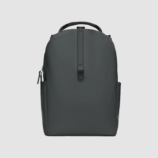 Clip Front Backpack Dark Grey