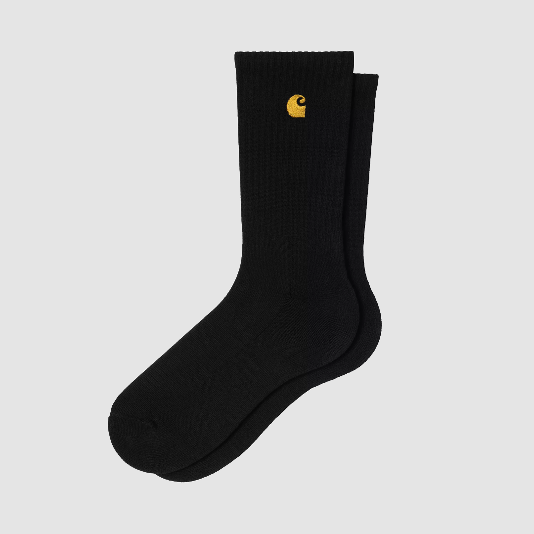 Chase Socks Black / Gold