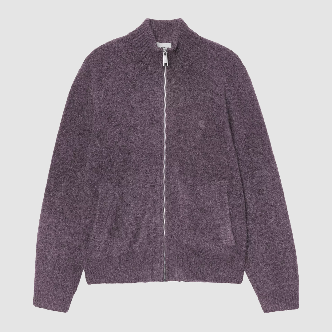 Curtis Sweater Jacket Tangled Shady Purple
