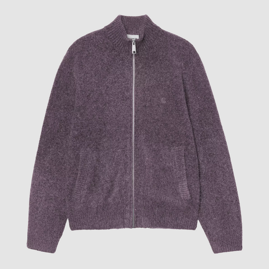 Curtis Sweater Jacket Tangled Shady Purple
