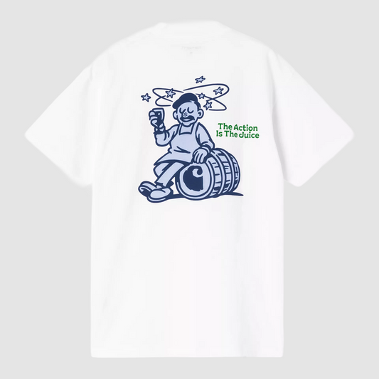 S/S Grape Picker T-Shirt White