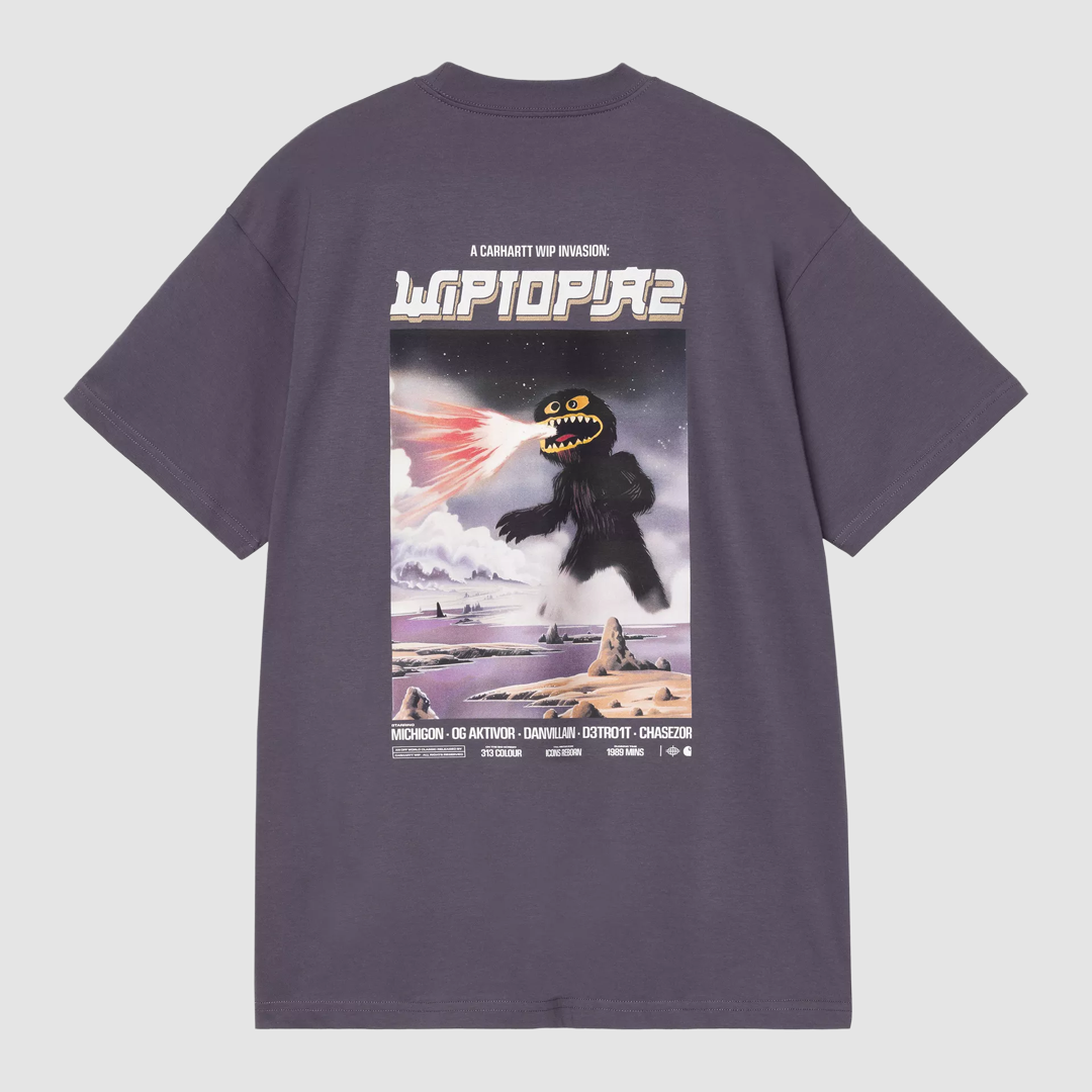 S/S Wiptopia II T-Shirt Shady Purple