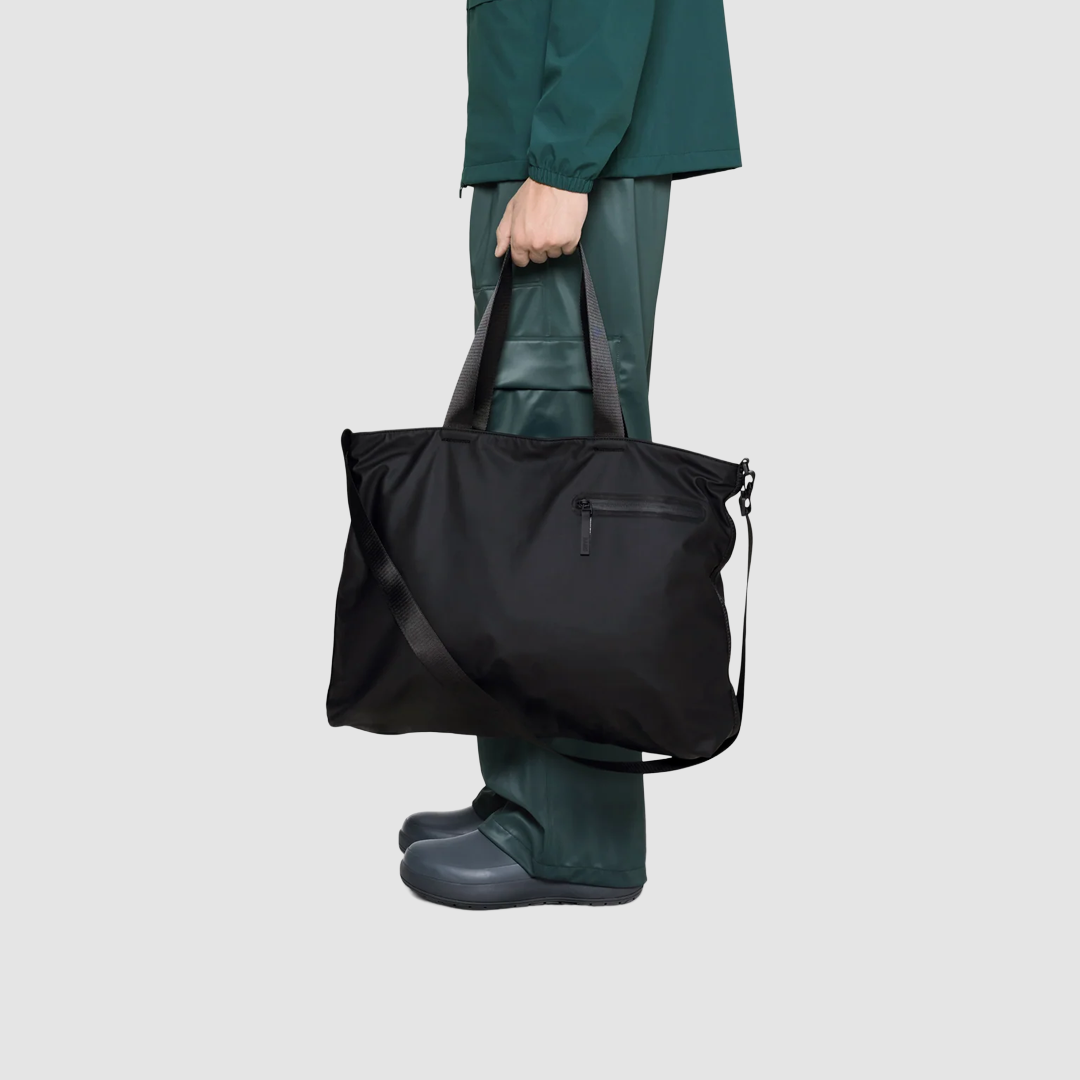 Dash Messenger Tote Bag Black