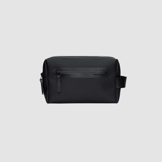 Wash Bag Zip Black