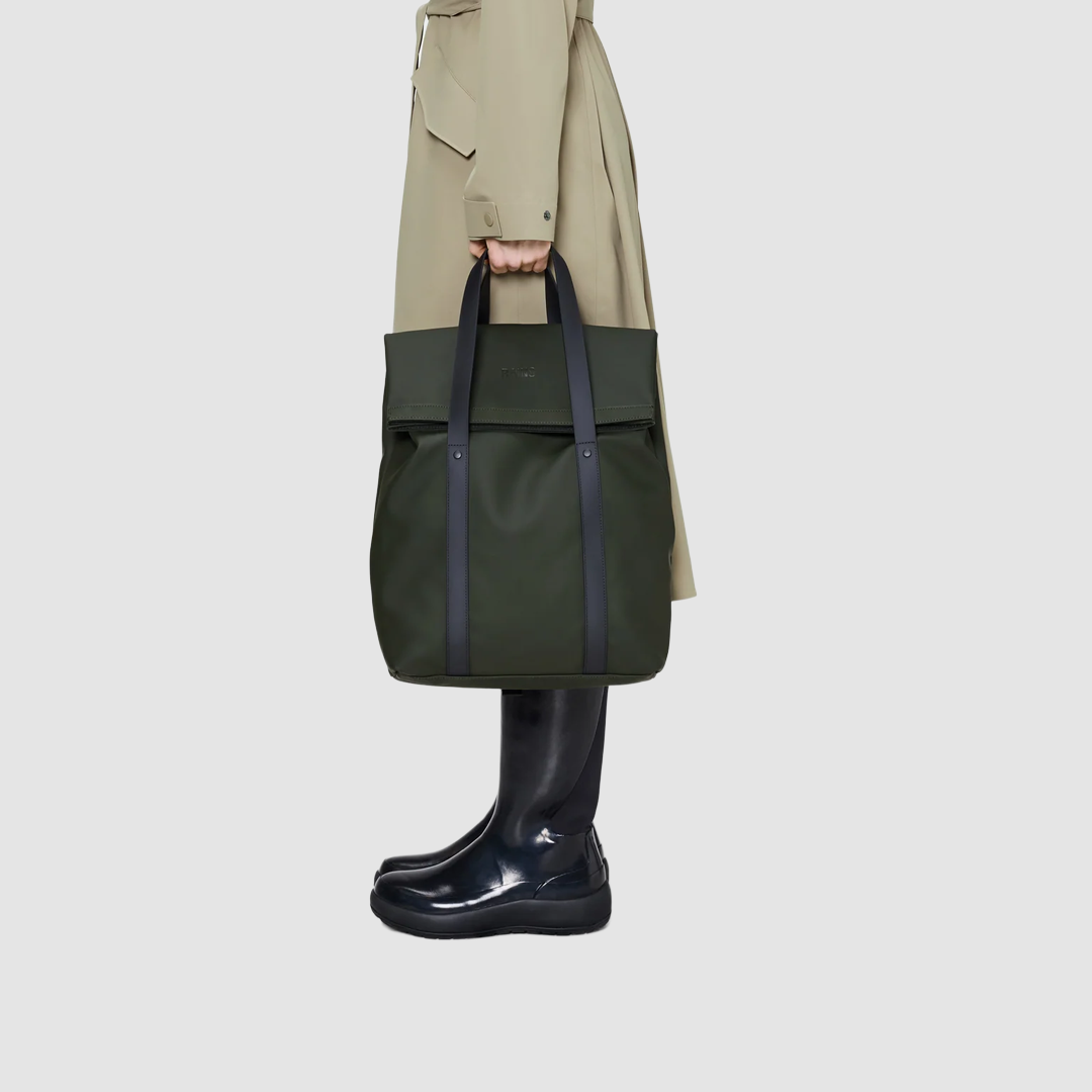 2 Way Tote Backpack Green