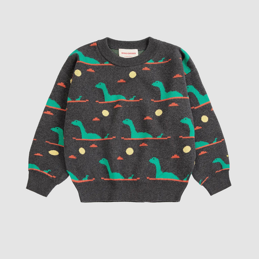 Lake Monster All Over Jacquard Jumper