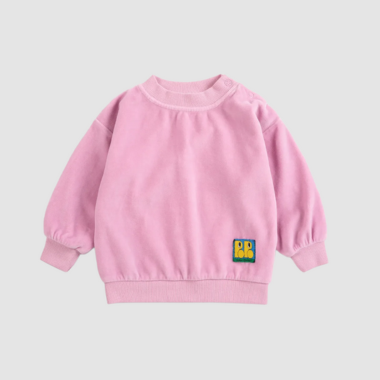 Booo Bo Choses Tag Velvet Sweat