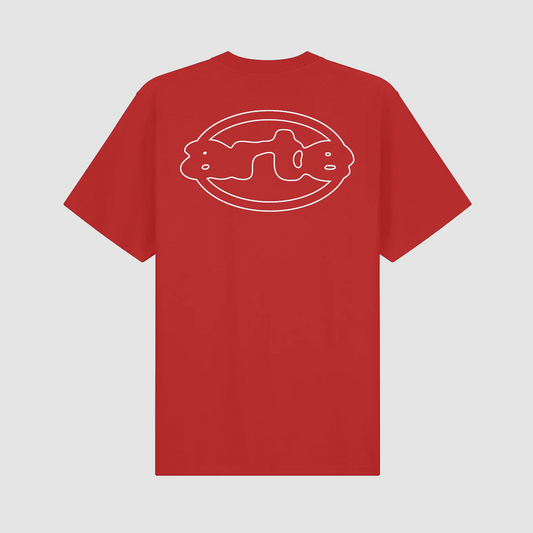 Emblem T-Shirt Red