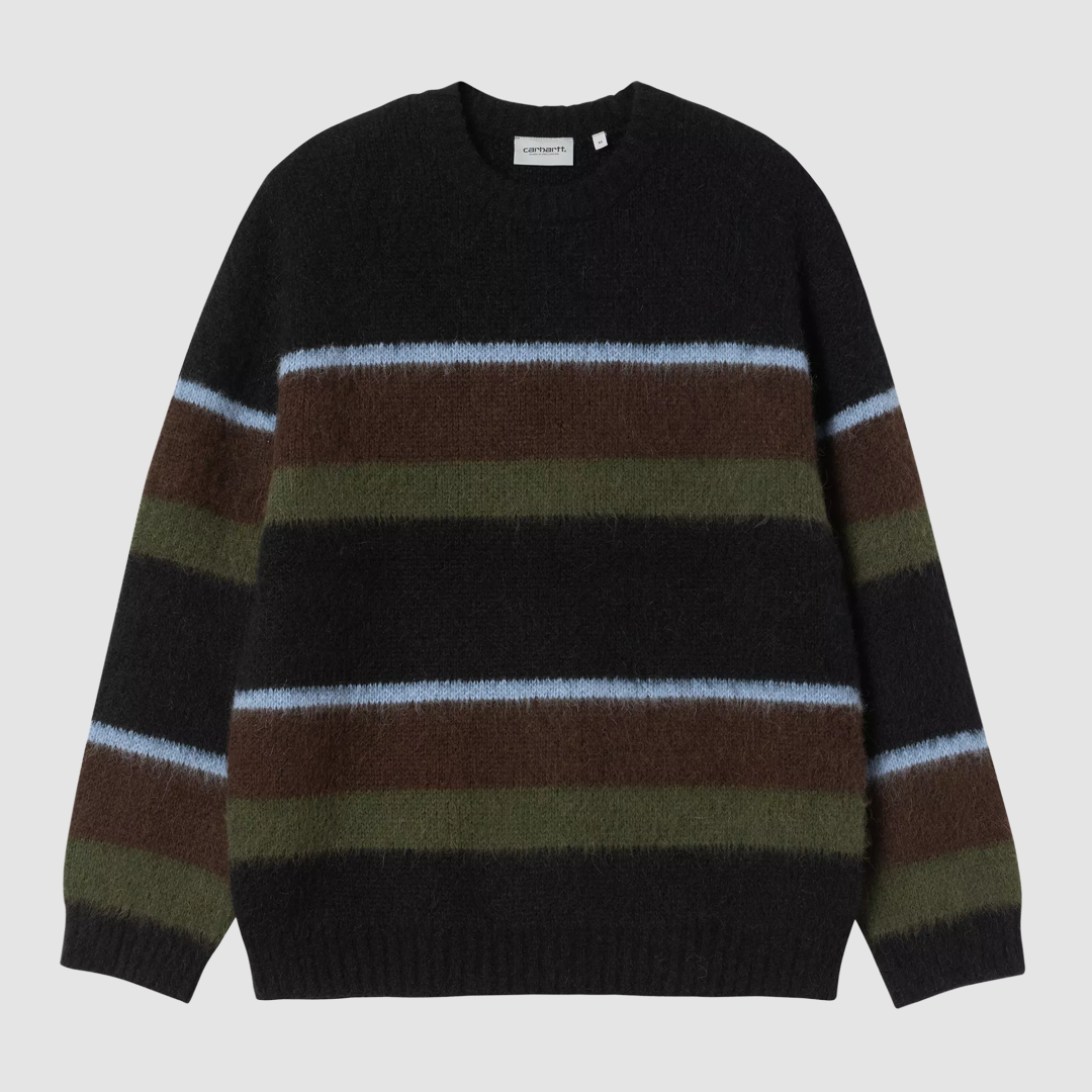 Merton Sweater Sundling Stripe Palisande