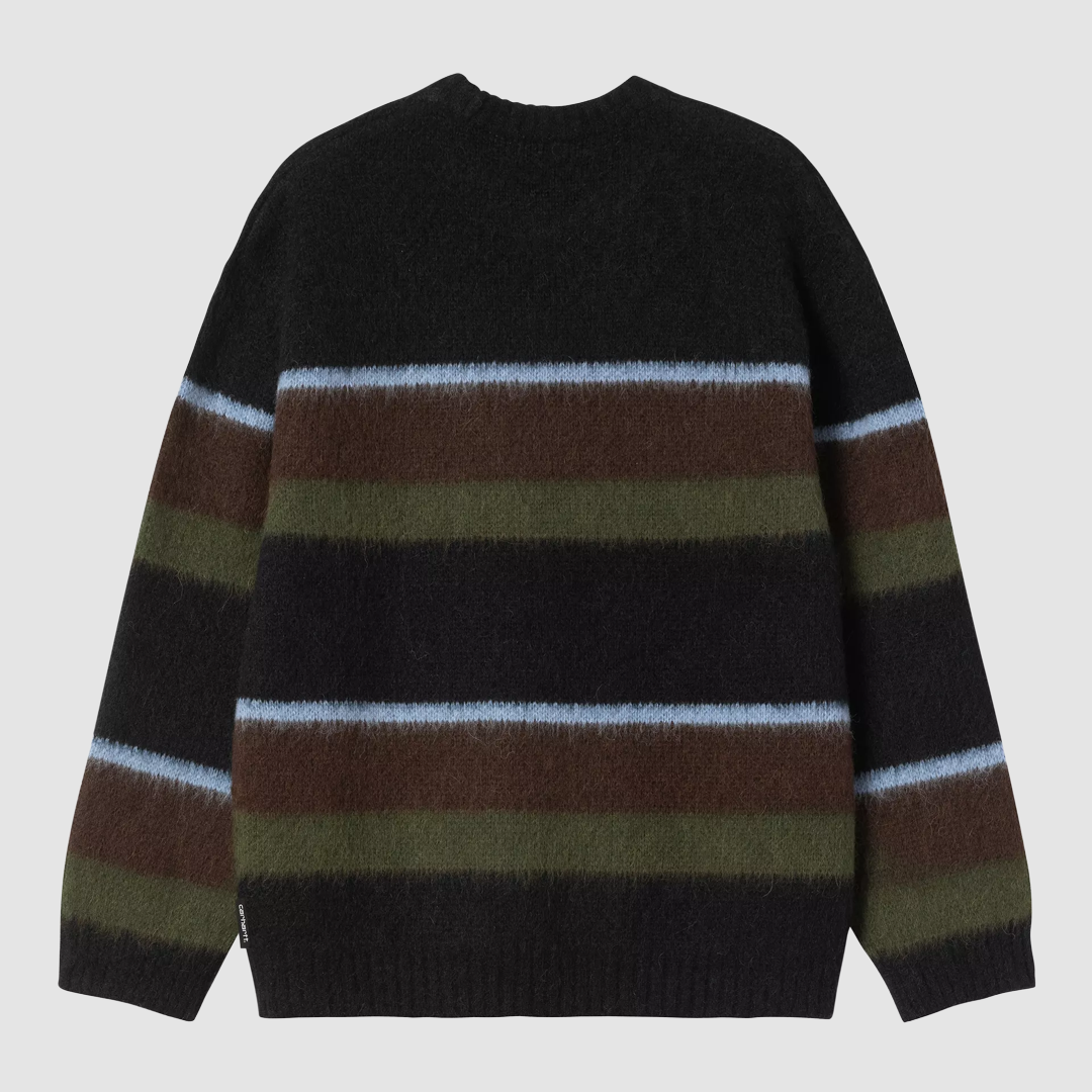 Merton Sweater Sundling Stripe Palisande