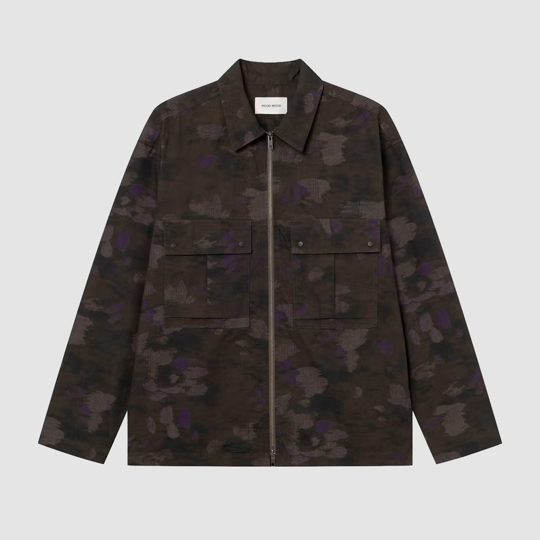 WWDavid Zipper Overshirt Highland
