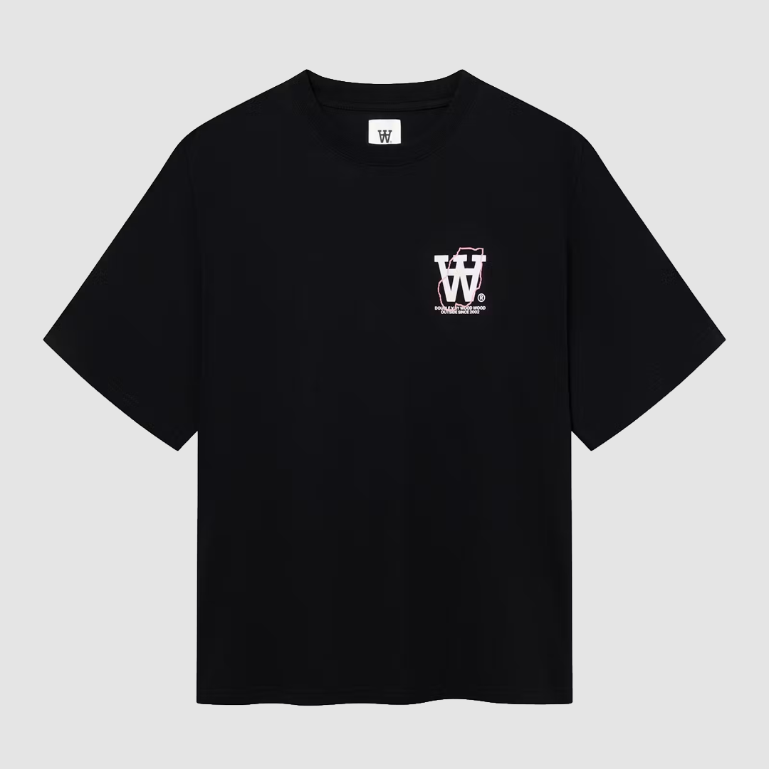 WWLiam Map T-Shirt Black