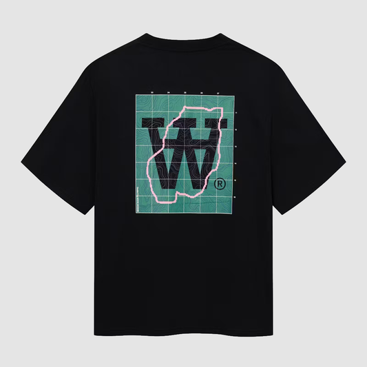 WWLiam Map T-Shirt Black