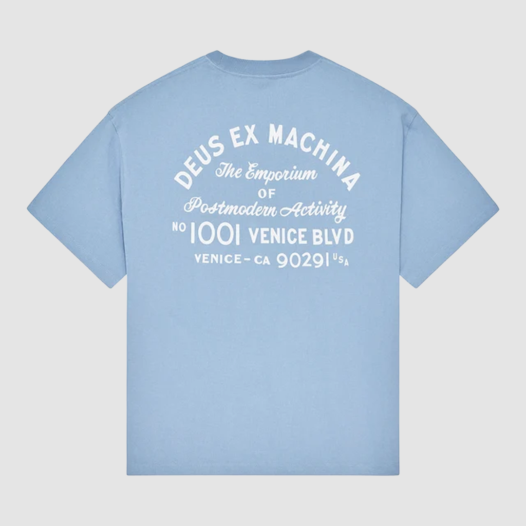 Venice Sign T-Shirt Glacier Blue