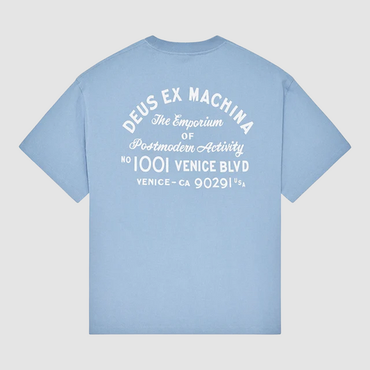 Venice Sign T-Shirt Glacier Blue