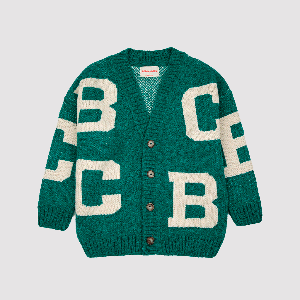 B.C. All Over Jacquard Cardigan