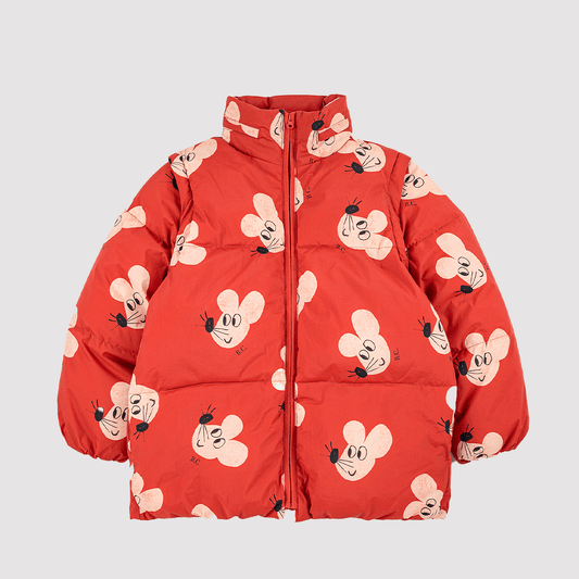 Mouse All Over Padded Anorak
