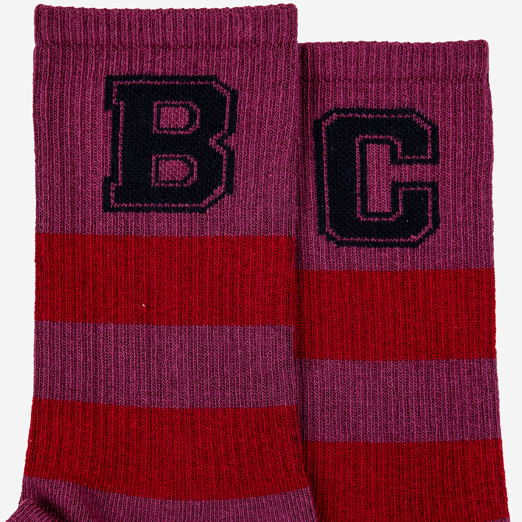 B.C. Striped Long Socks