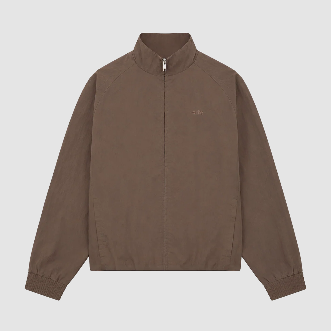 Uniform Track Jacket Brown