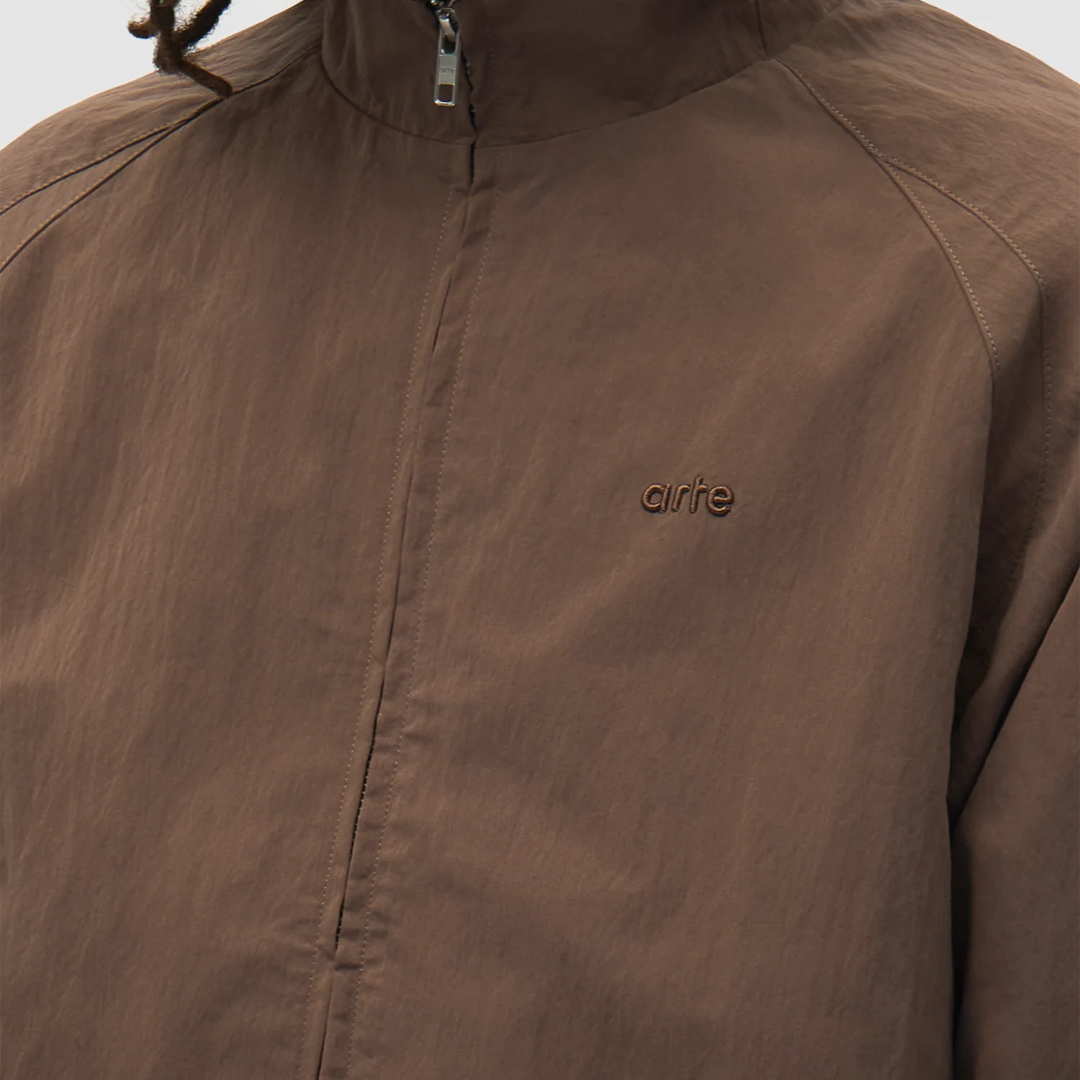 Uniform Track Jacket Brown