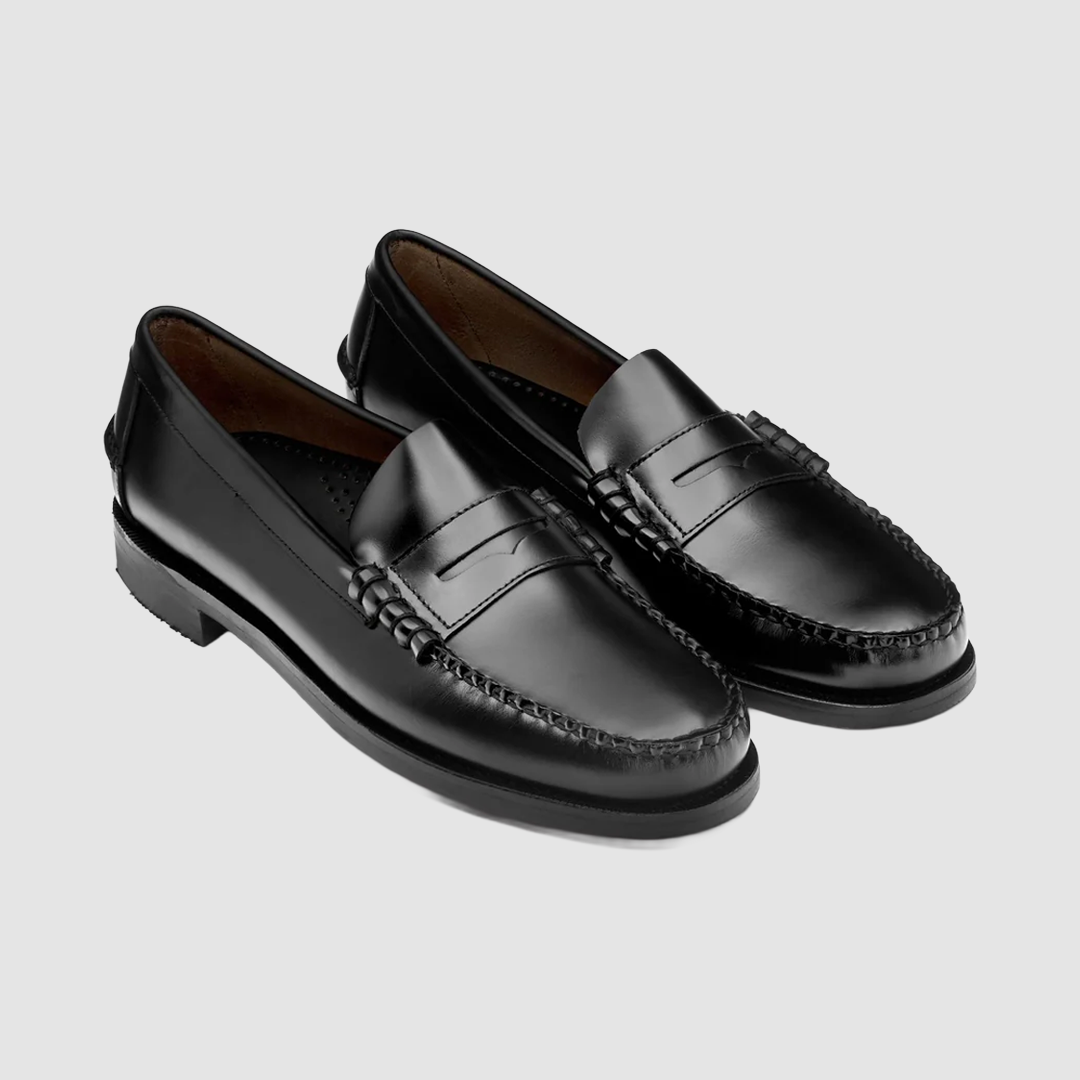 Classic Dan Mocassin W Black