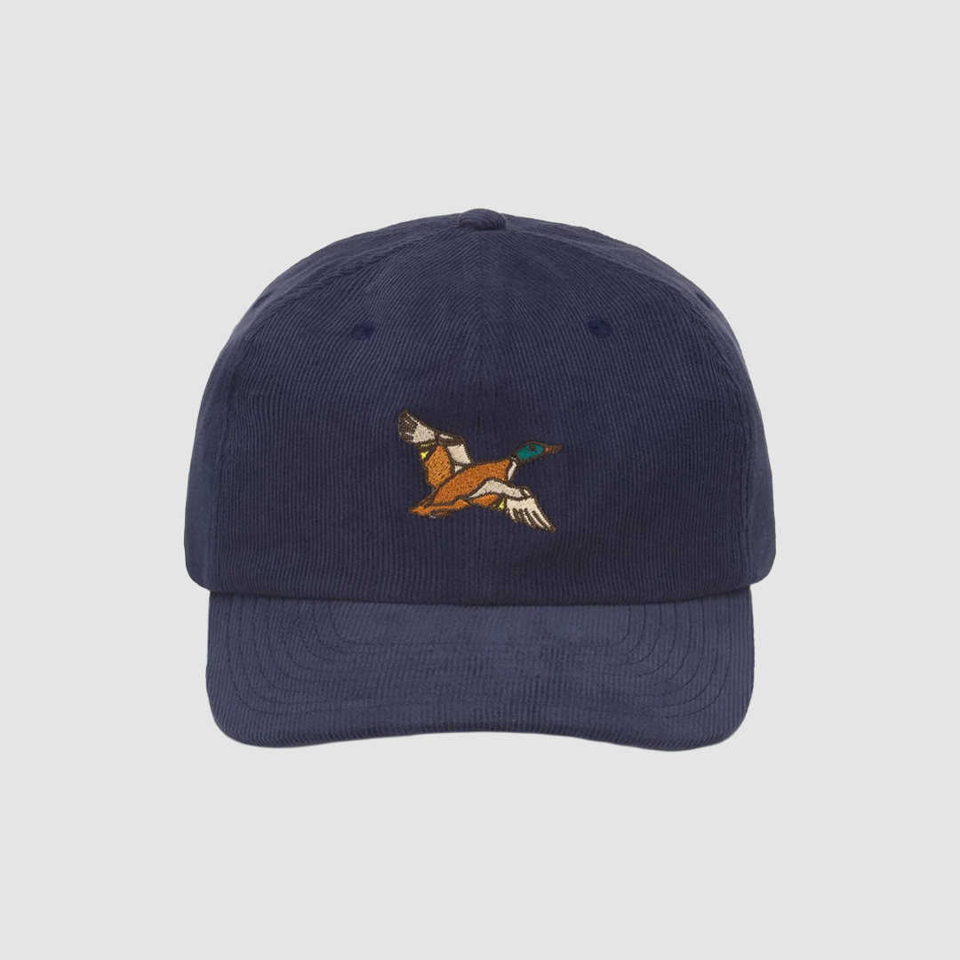 Connor Corduroy Cap Oxford Navy Duck