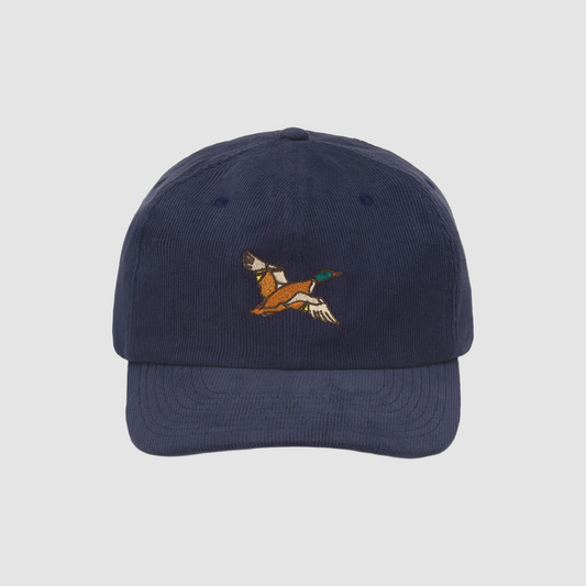 Connor Corduroy Cap Oxford Navy Duck